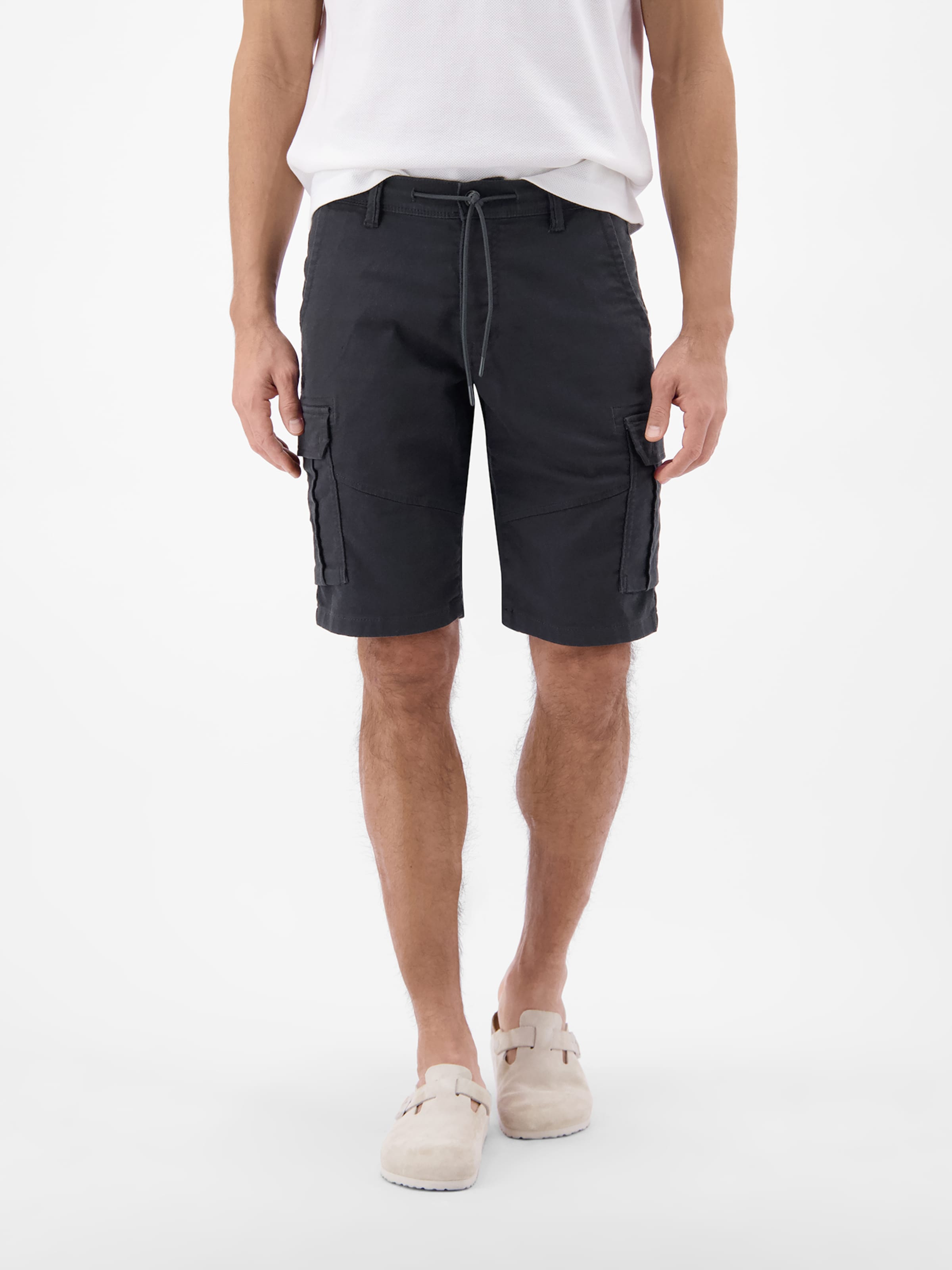 LERROS Regular Cargobroek in Blauw: voorkant