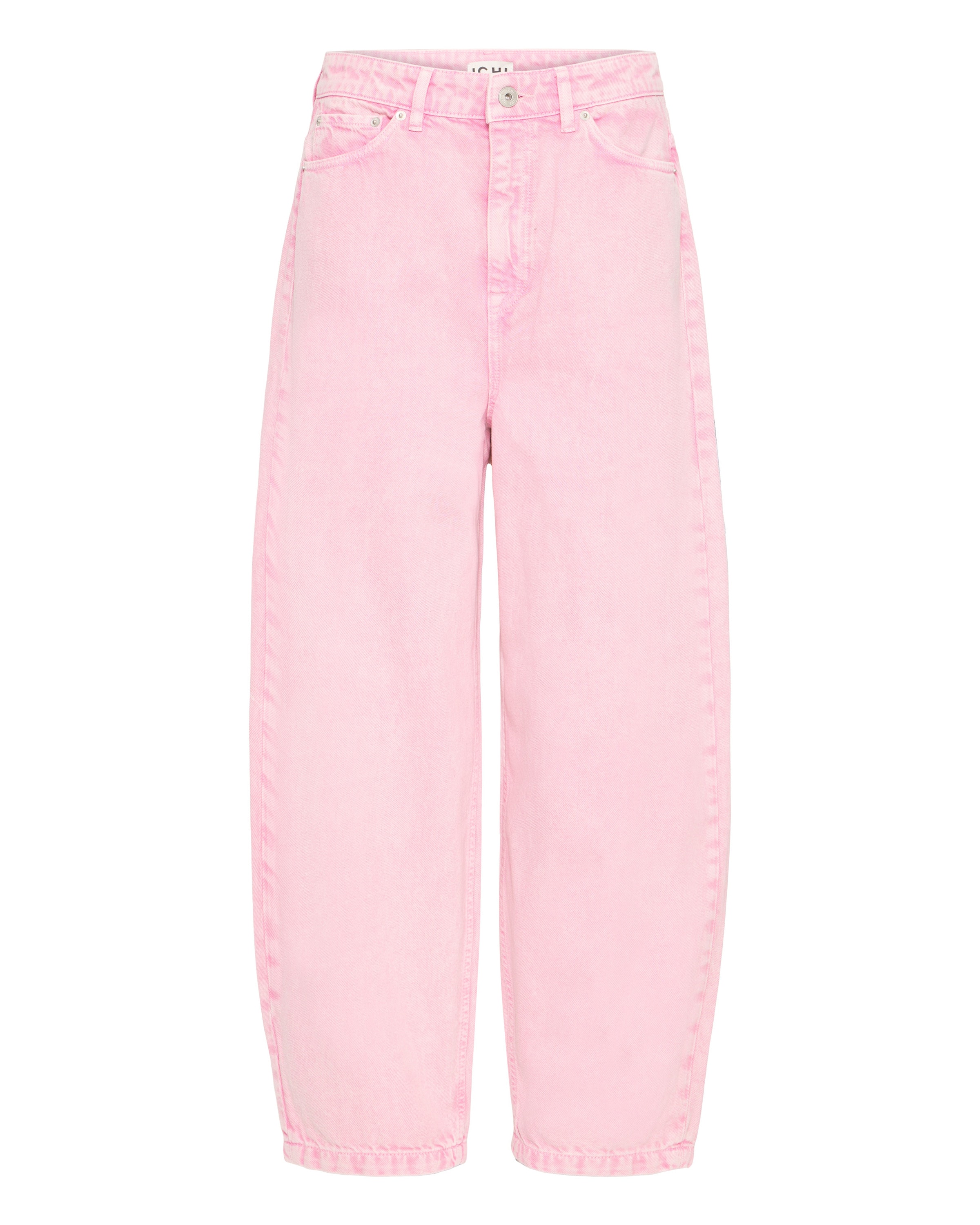 ICHI Vat Jeans 'IHeavena' in Roze: voorkant