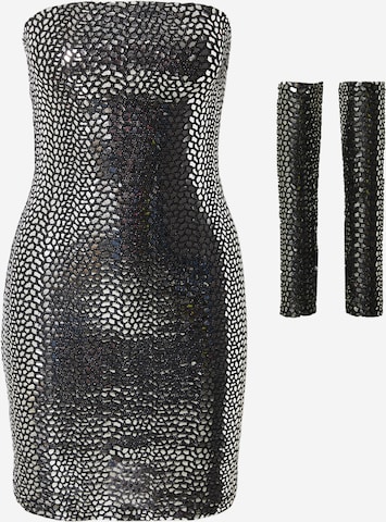 SOMETHINGNEW Kleid 'RICKI' in Schwarz: predná strana