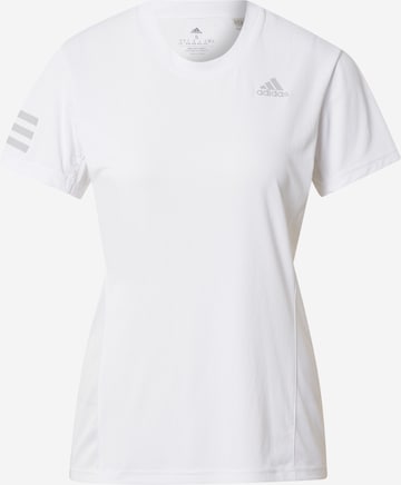 ADIDAS SPORTSWEAR - Camisa funcionais 'Club ' em branco: frente