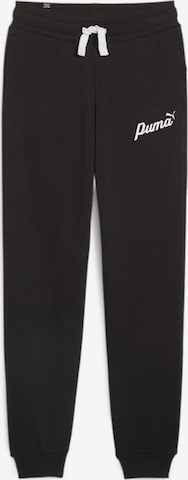 PUMA Pants 'Ess+' in Black: front