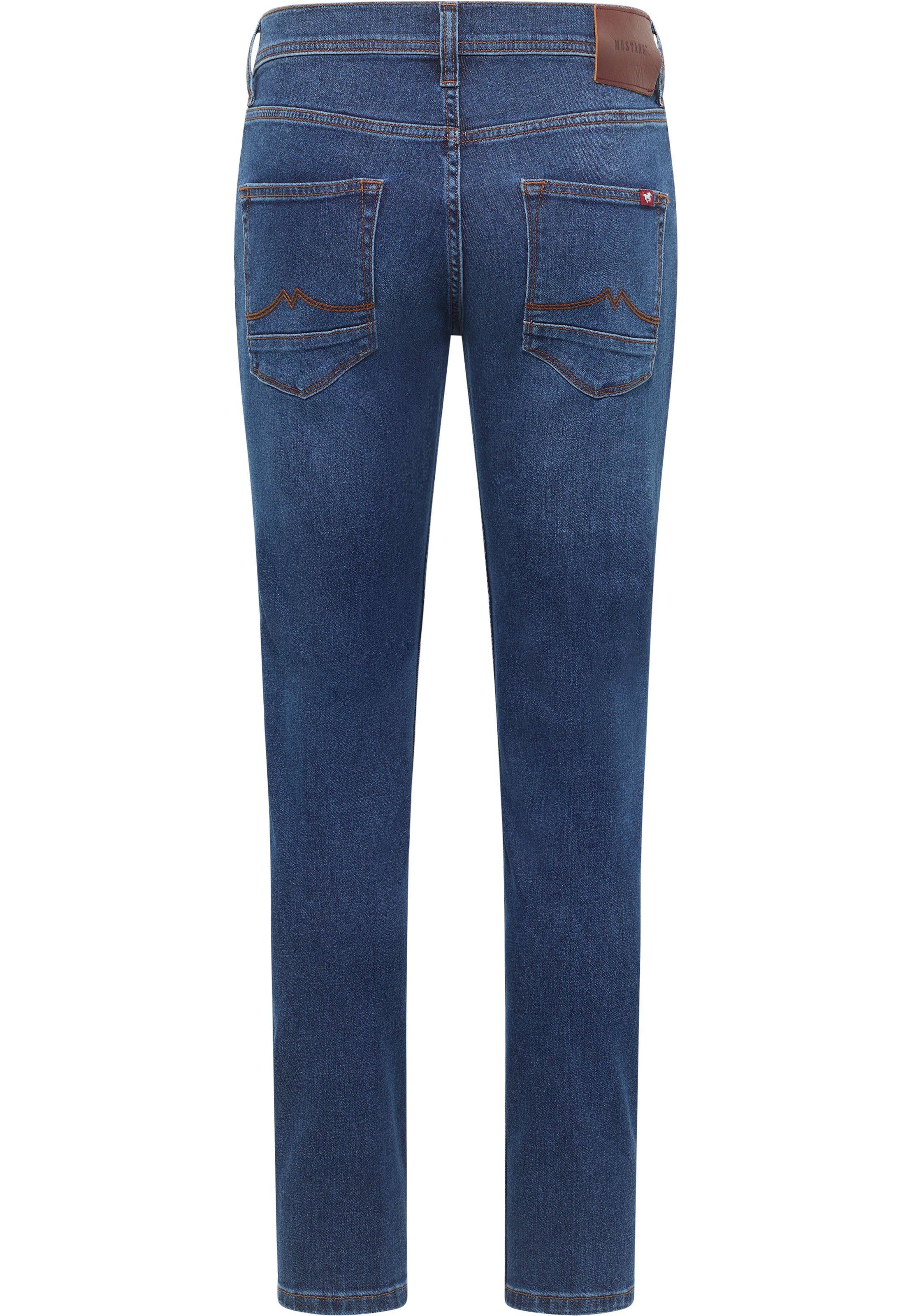 MUSTANG Slimfit Hose 'Vegas' in Blau