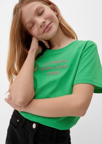 T-Shirt s.Oliver en vert