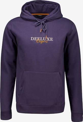 Deeluxe Sweatshirt in Blau: Vorderseite