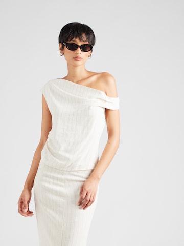 Top di TOPSHOP in bianco: frontale