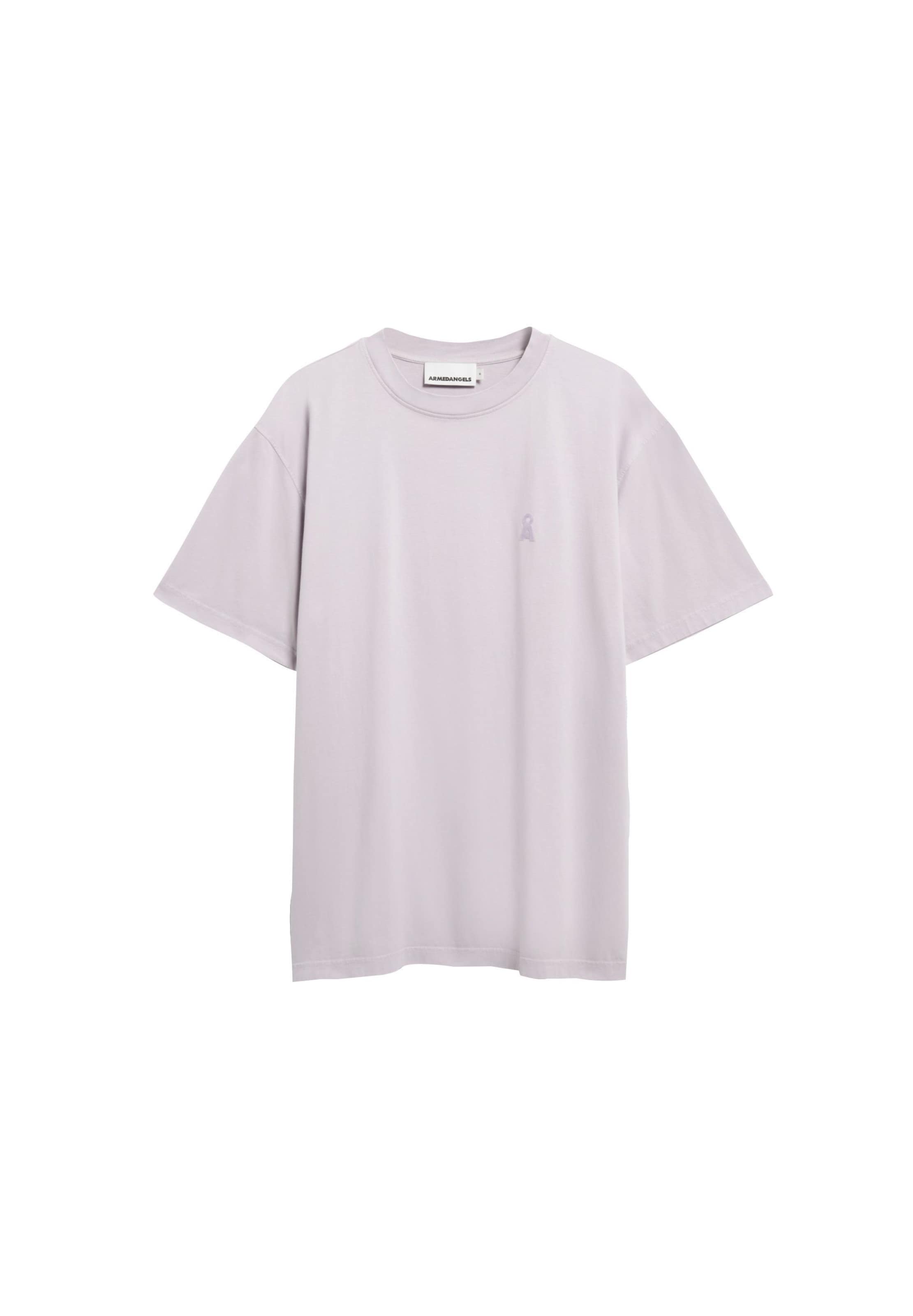 ARMEDANGELS Shirt 'ICONIC Å MAARKOS' in Purple: front