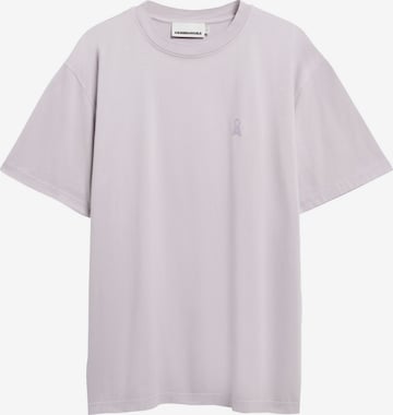 T-Shirt 'ICONIC Å MAARKOS' ARMEDANGELS en violet : devant
