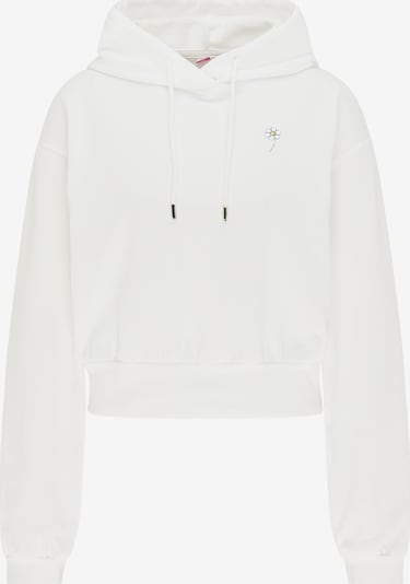 MYMO Sweater majica u žuta / bijela, Pregled proizvoda