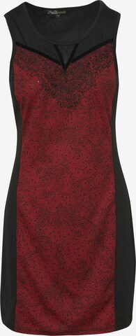 KOROSHI Dress in Red: front