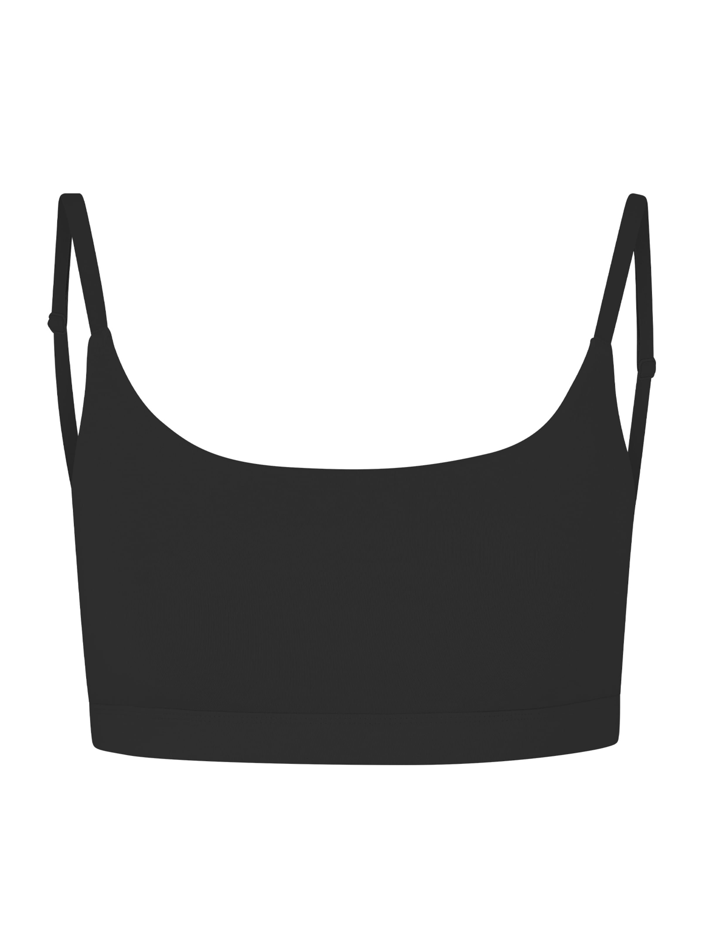 Les Lunes Bustier BH 'RORYY' in Schwarz: Vorderseite