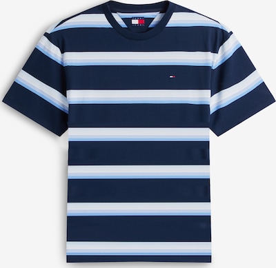 Tommy Jeans Majica u morsko plava / svijetloplava / bijela, Pregled proizvoda