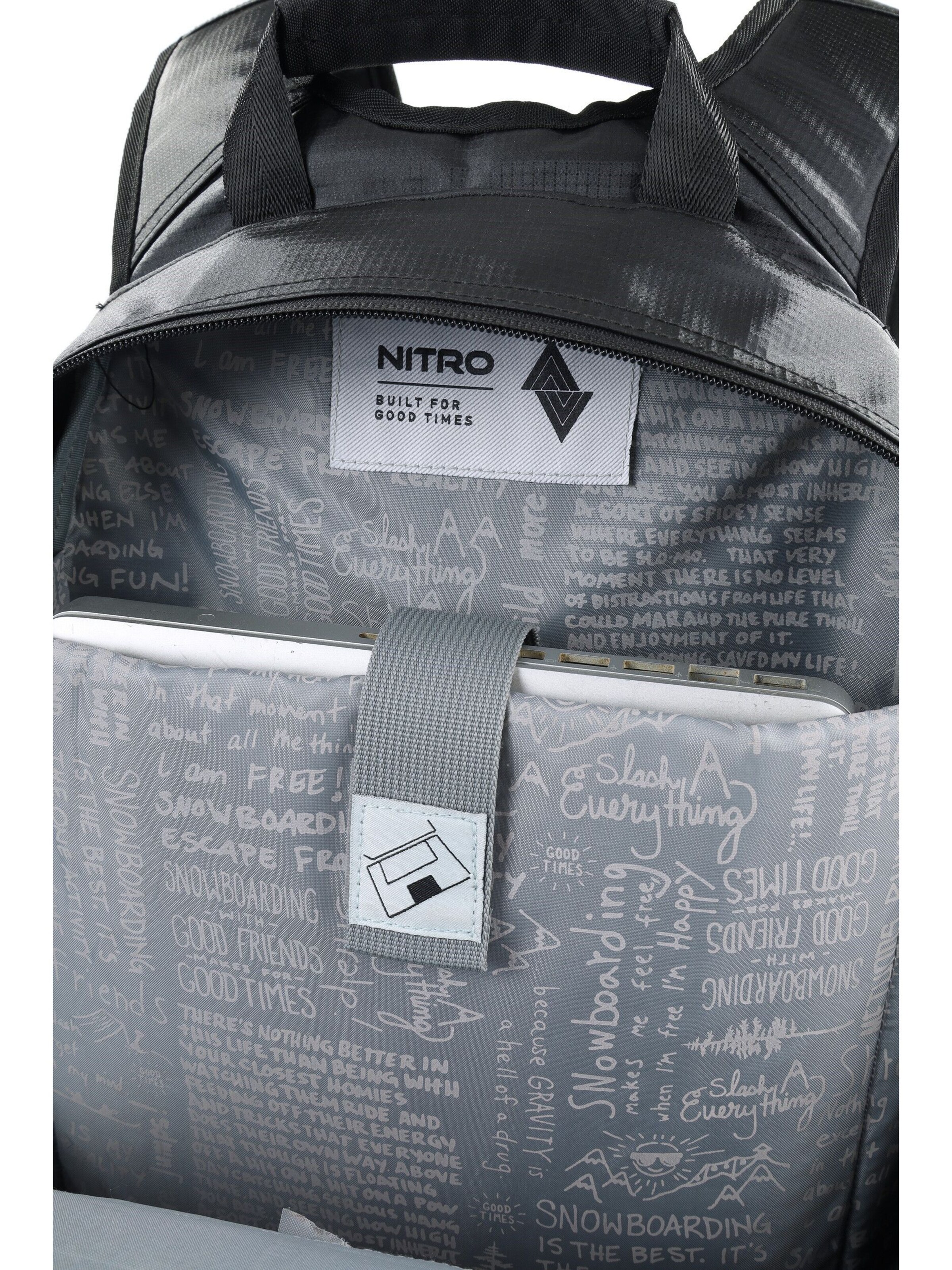 NitroBags Backpack in Black