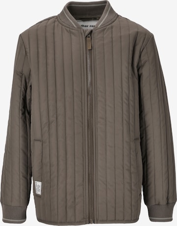Weather Report Outdoor jacket 'Palle' in Brown: front