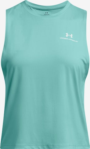 UNDER ARMOUR Sporttop 'Rush Energy' in Blau: predná strana