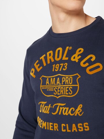 Petrol Industries Sweatshirt in Blauw