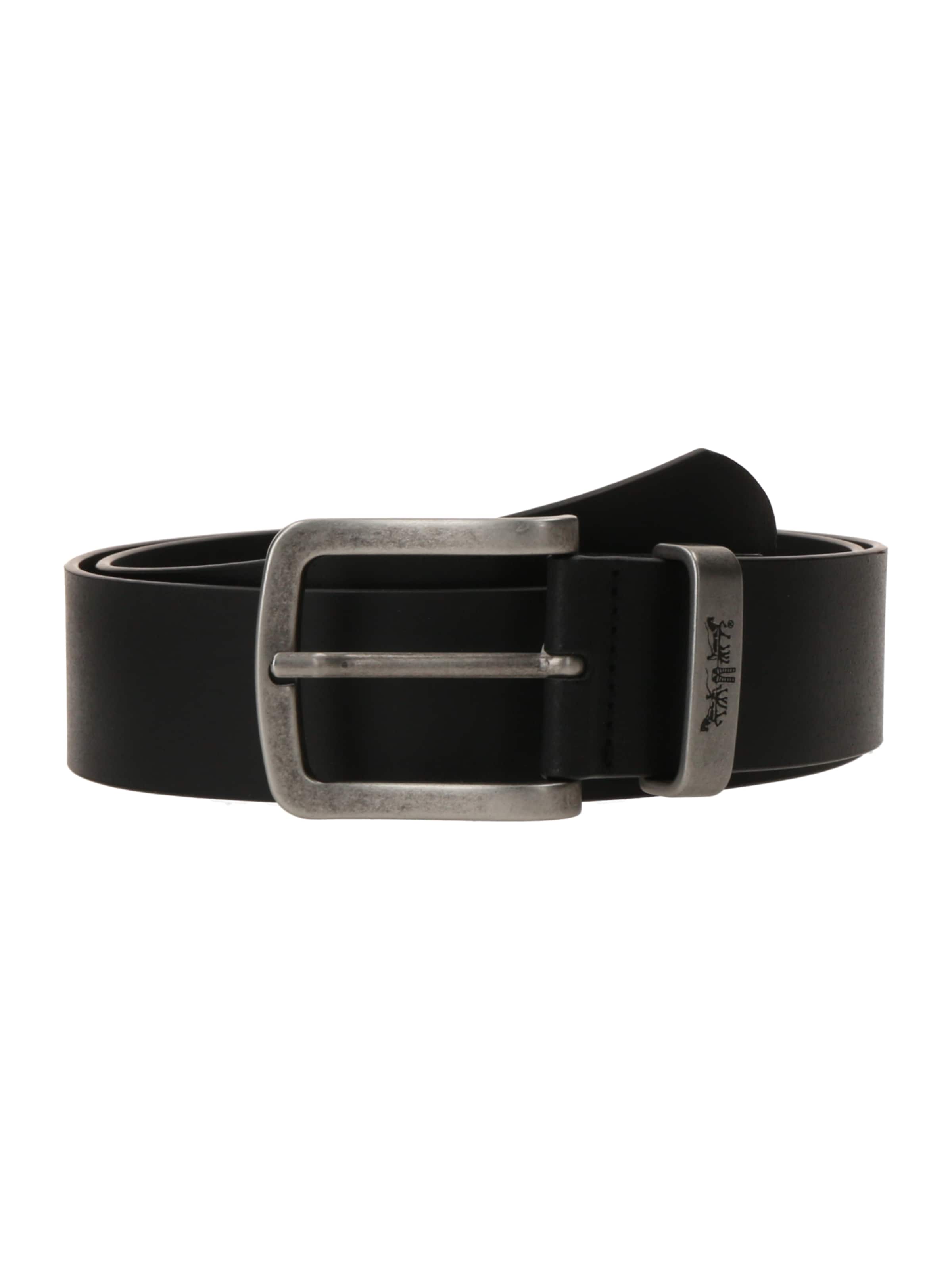 Ceinture 'TWO HORSE KEEPER' LEVI'S ® en noir : devant