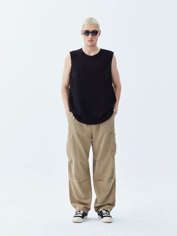 VAMOS CLO Loosefit Gargohousut 'Mount Pleasant' värissä beige