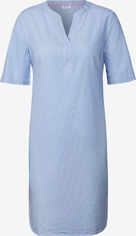 CECIL Dress 'Seersucker' in Blue: front