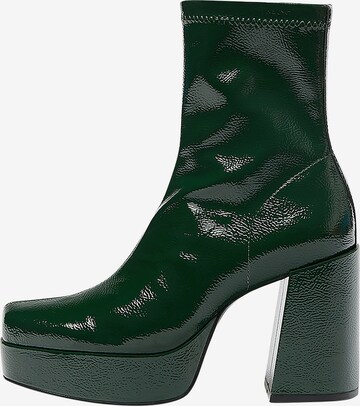Pull&Bear Ankle Boots in Green