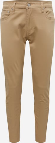 LEVI'S ® Tapered Jeans '512' in Beige: predná strana