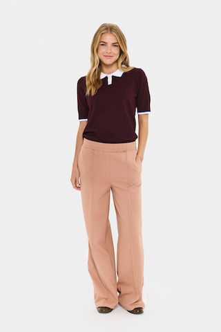 SAINT TROPEZ Regular Broek 'OsakaSZ' in Beige