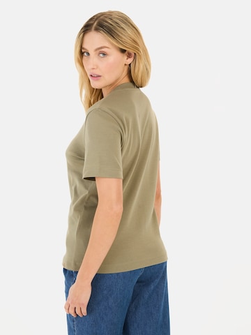 CAMEL ACTIVE T-Shirt aus Organic Cotton in Grün