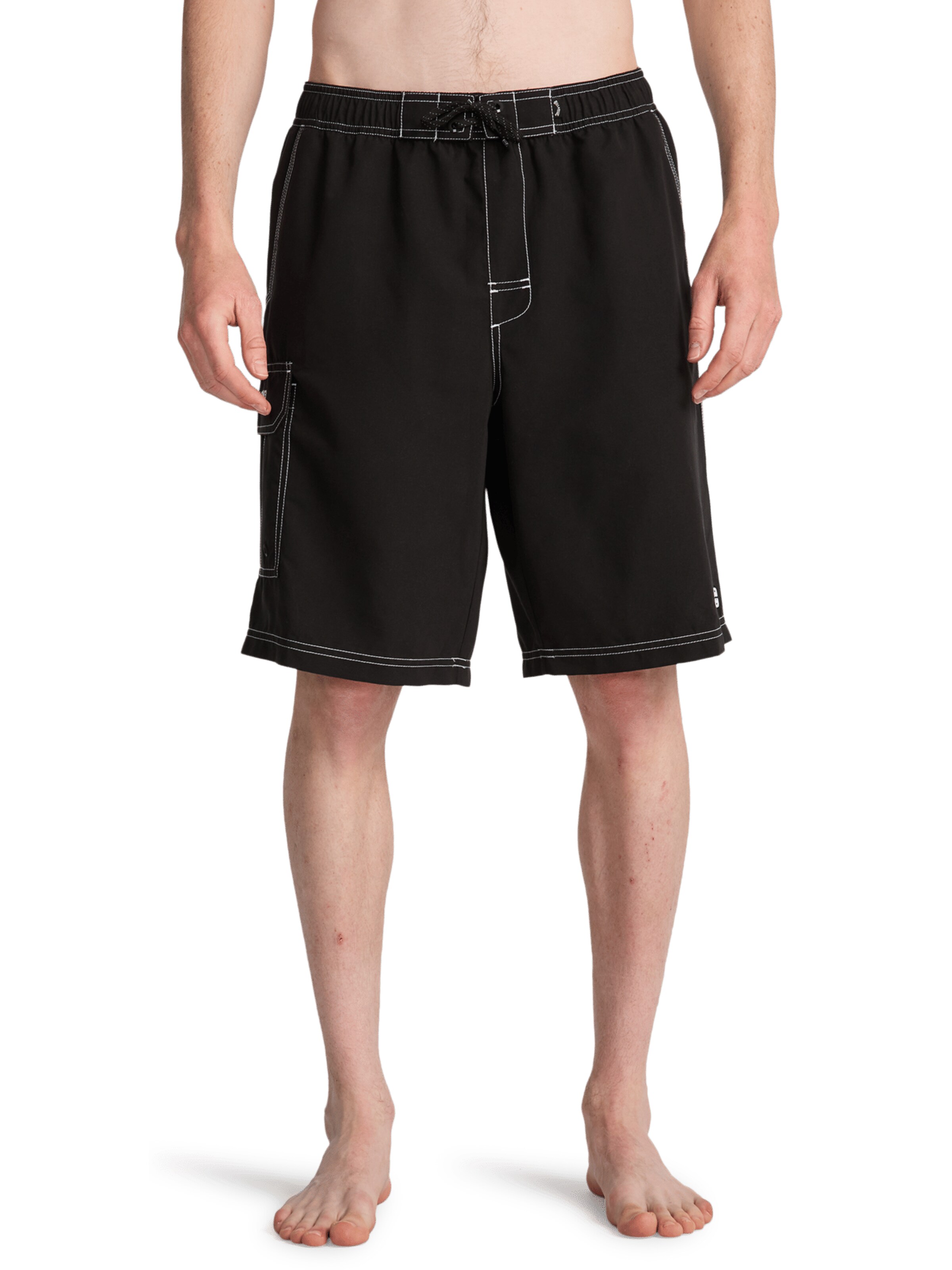 BILLABONG Badeshorts 'Throw On Layback' in Schwarz: Vorderseite