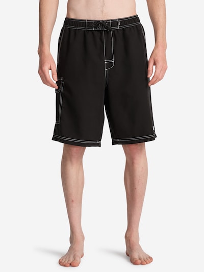 BILLABONG Board Shorts 'Throw On Layback 19' in L in Black / White, Item view