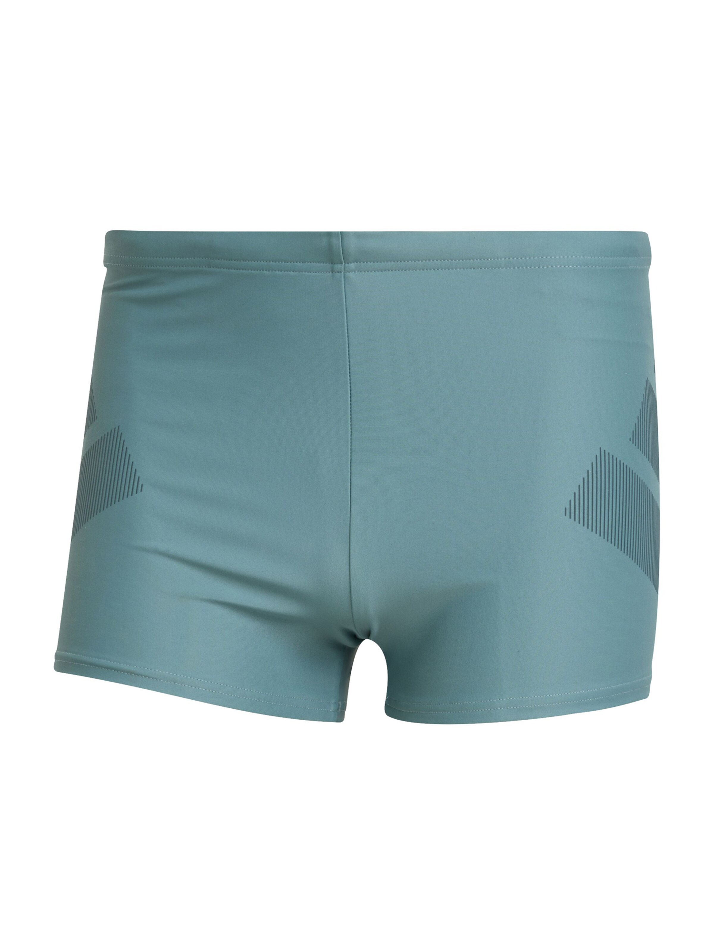 ADIDAS PERFORMANCE Maillot de bain de sport 'BIG BARS' en pétrole / sapin, Vue avec produit