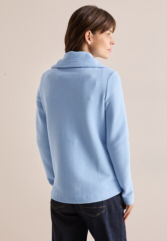 CECIL Sweatjacke in Blau