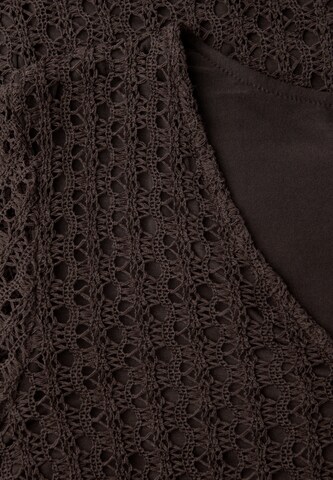 STREET ONE Kleid in Braun