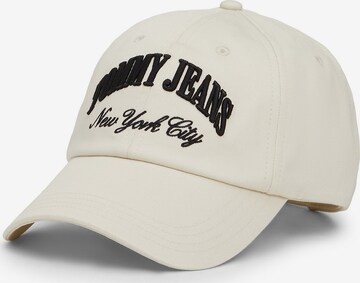 Tommy Jeans Cap in Beige: predná strana