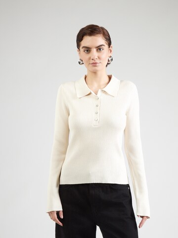 OBJECT Pulover 'OBJKELLY' | bela barva: sprednja stran