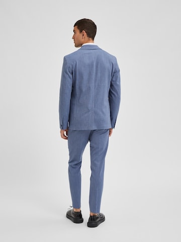 SELECTED HOMME Slim fit Business Blazer 'Josh' in Blue