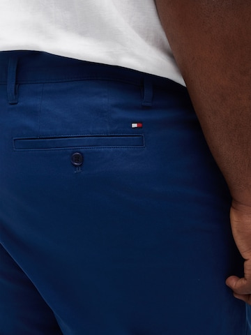 Tommy Hilfiger Big & Tall - regular Pantalón chino 'DENTON ESSENTIAL' en azul