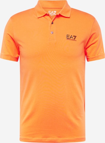 EA7 Emporio Armani - Camiseta en naranja: frente