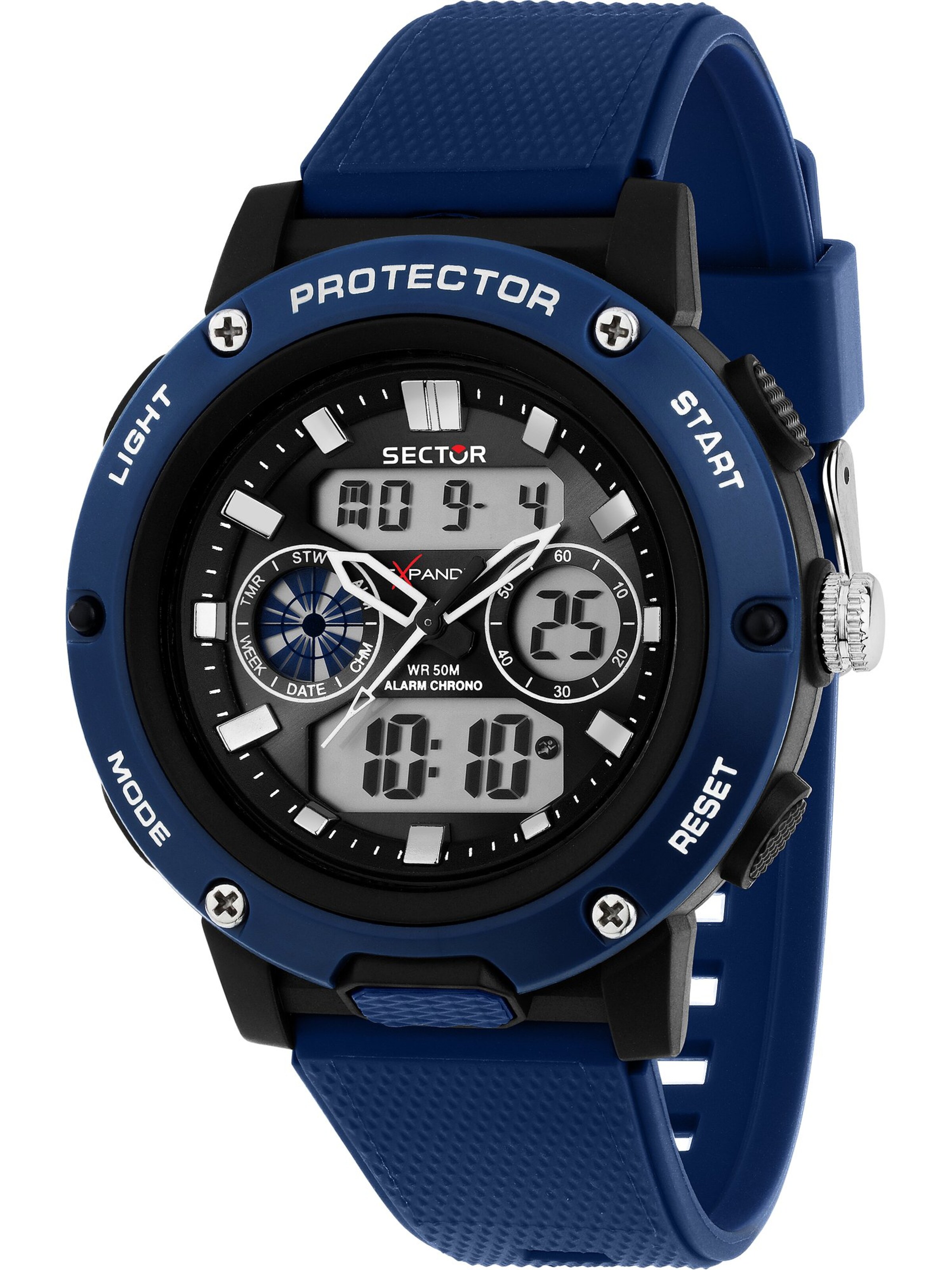 SECTOR Digital watch in Blue: front