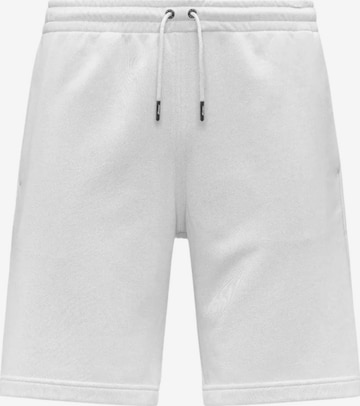 K-Way Regular Outdoor trousers 'K-WAY CASIMIR POLY COTTON BERMUDA' in White: front