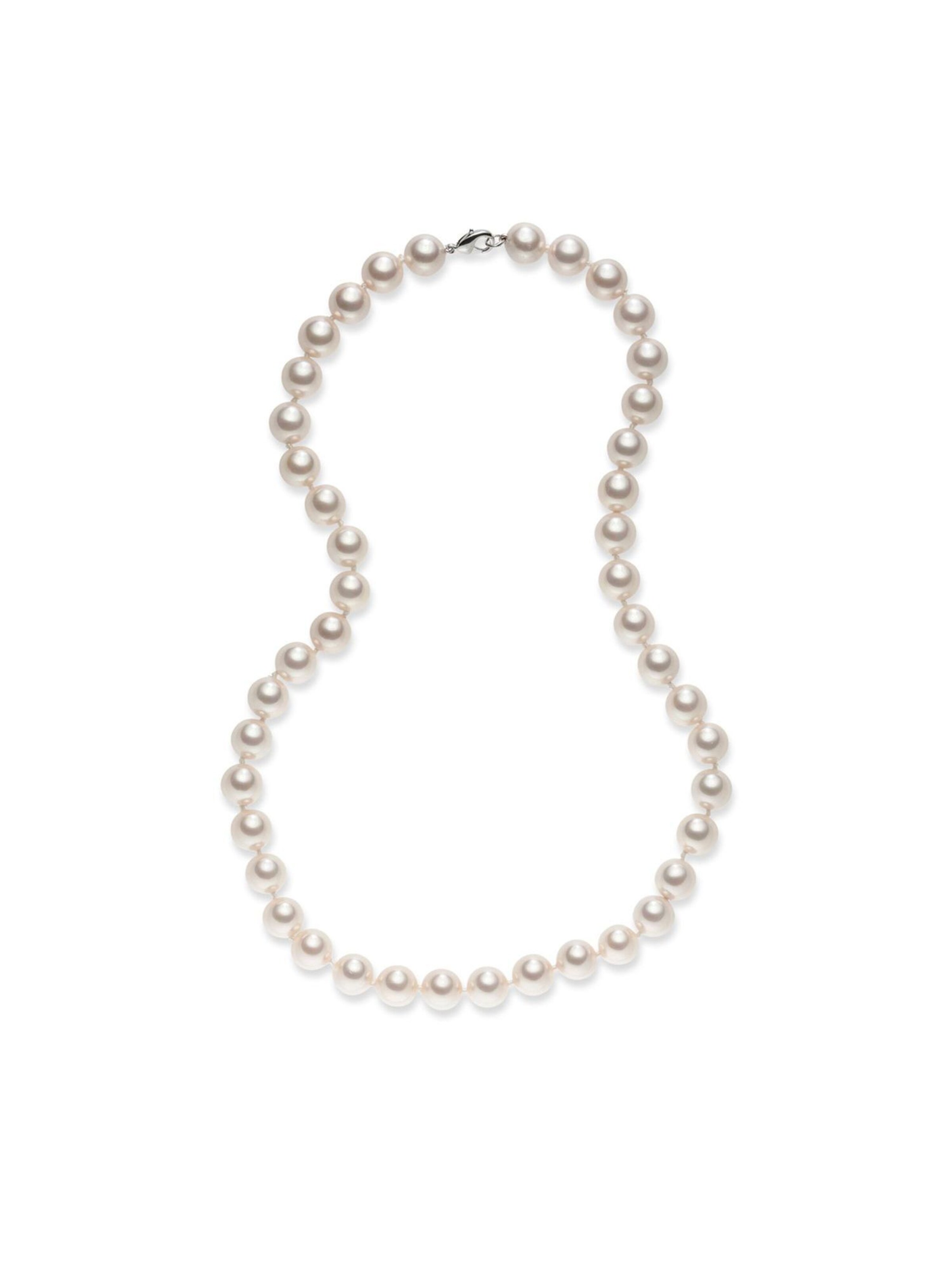 Lulu & Jane Kette in Weiß: Vorderseite