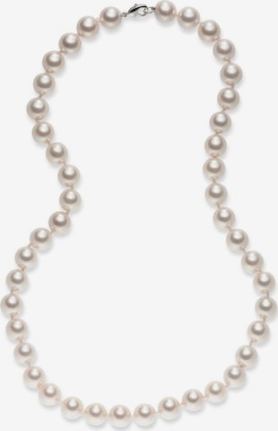 Lulu & Jane Necklace in White: front