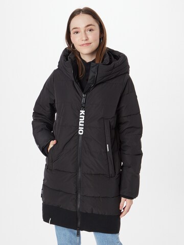 khujo Winter Coat 'Navassa' in Black: front