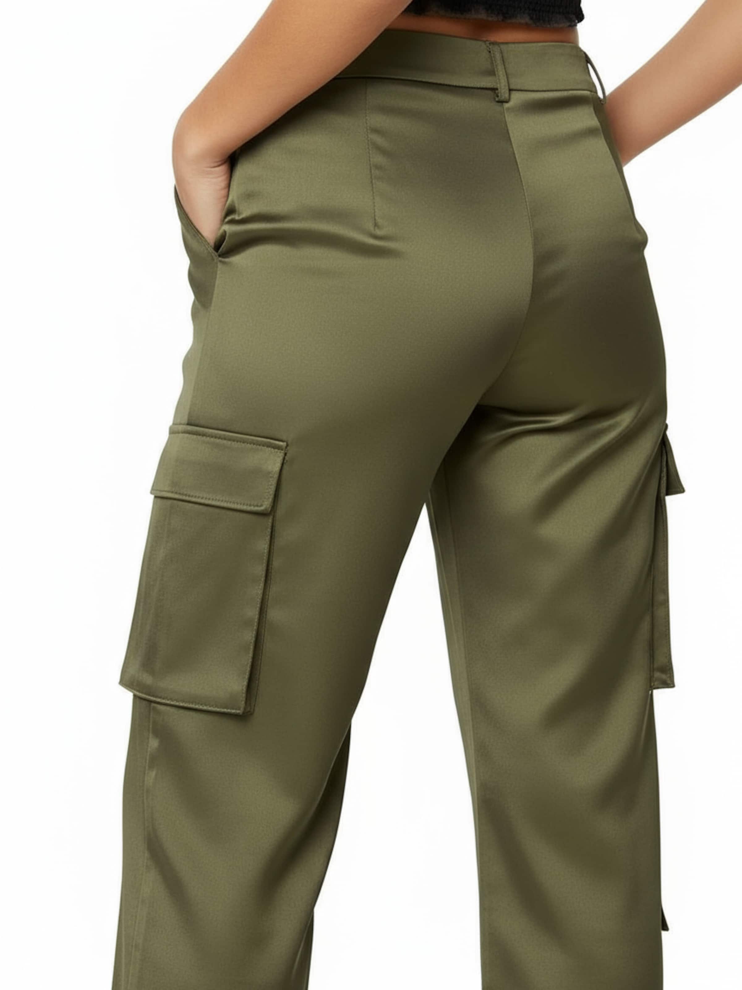 studioselect Loosefit Παντελόνι cargo 'Lotte' σε πράσινο