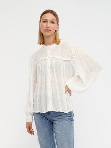OBJECT Blouse 'LEE' in White: front