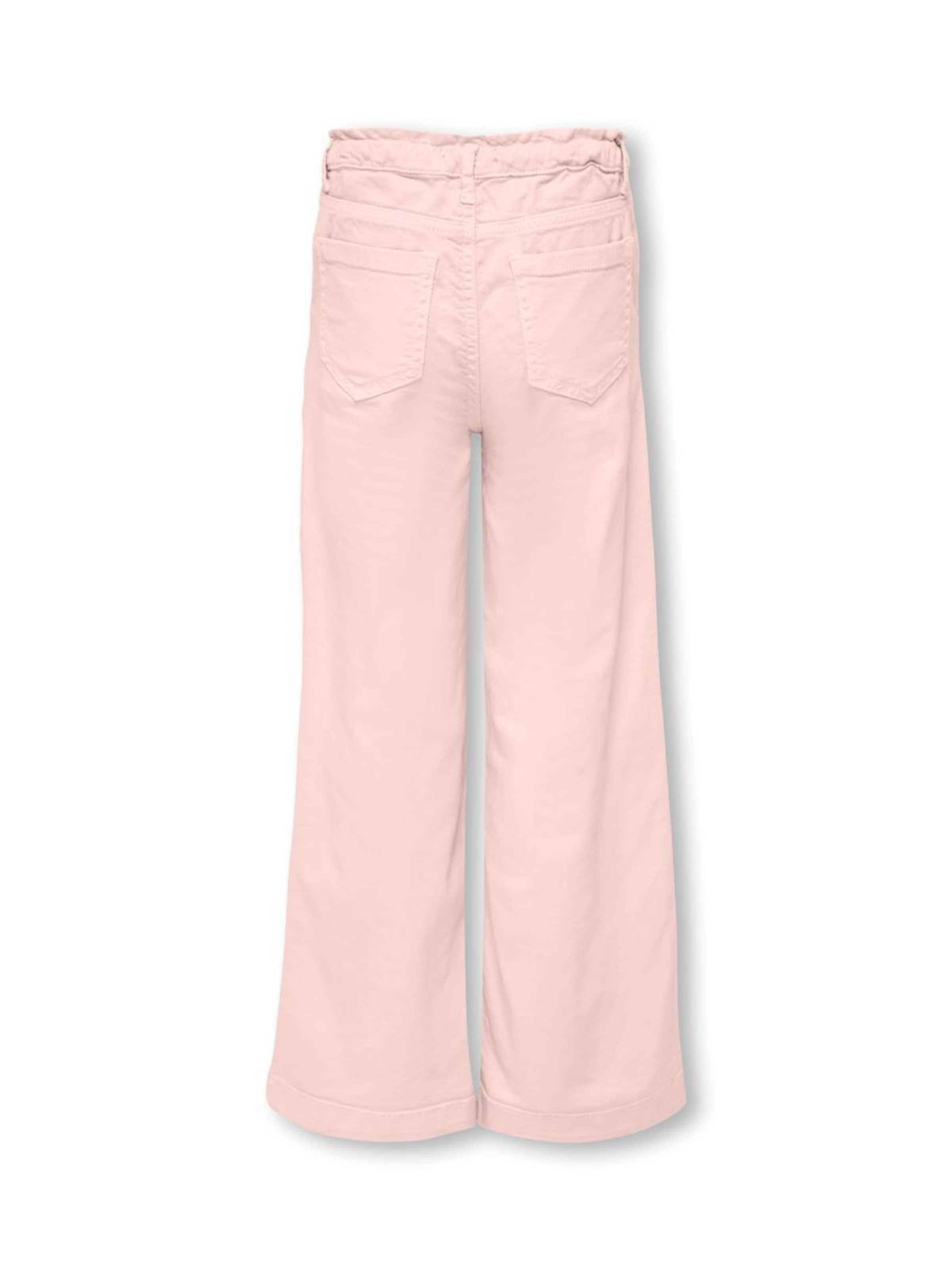 ONLY GIRLS Wide leg Trousers in Pink