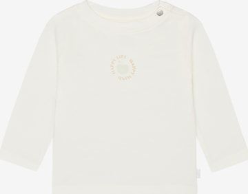 T-Shirt Noppies en blanc : devant