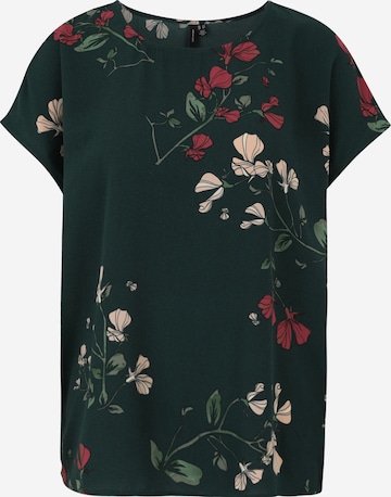 Vero Moda Tall Блузка 'VMNEWHALLIE' в Зеленый: спереди