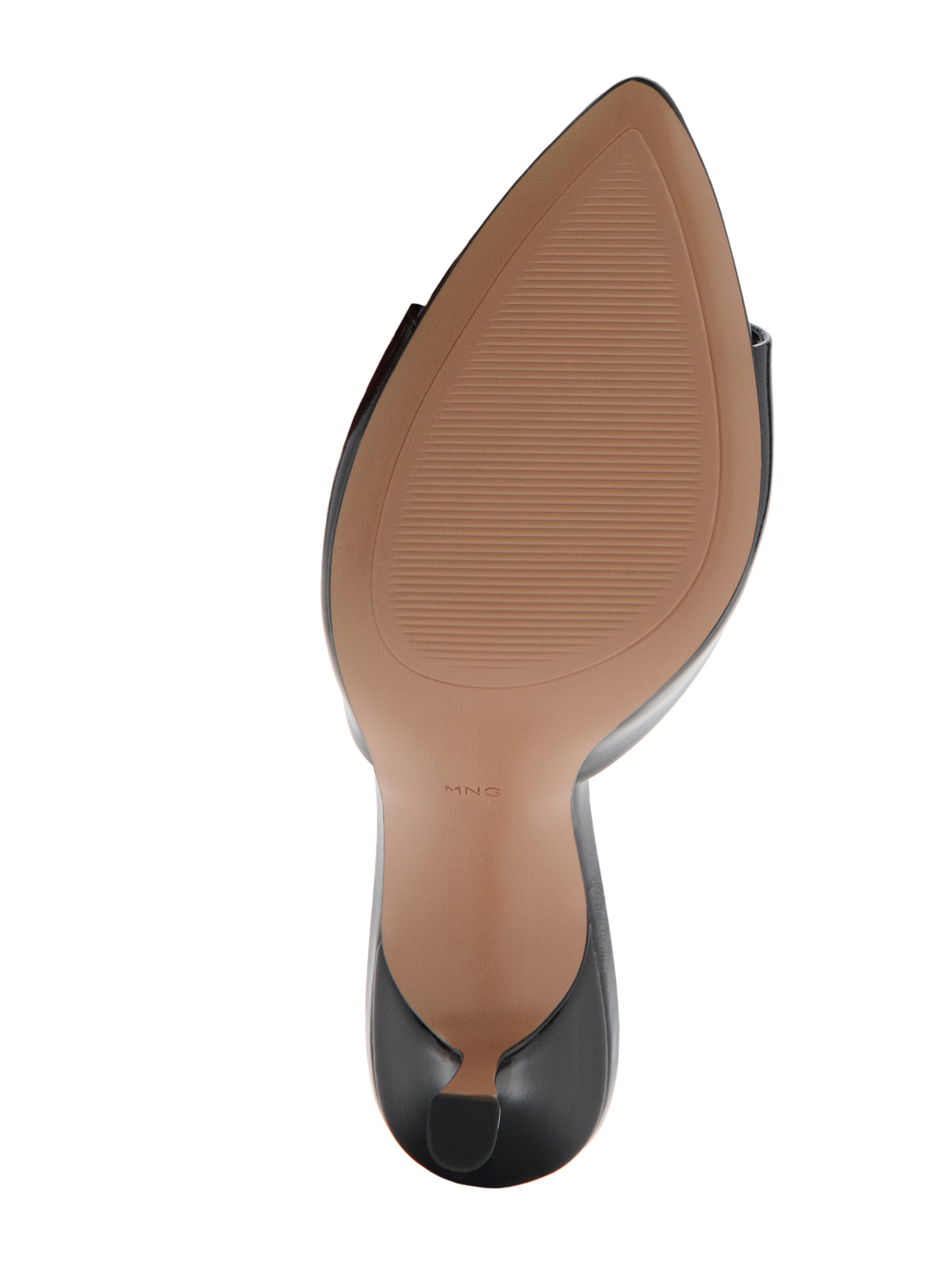 MANGO Pantolette 'PEPYBL' i svart