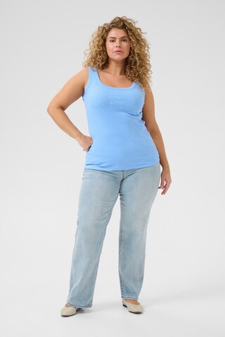 Haut 'KCCarina' KAFFE CURVE en bleu