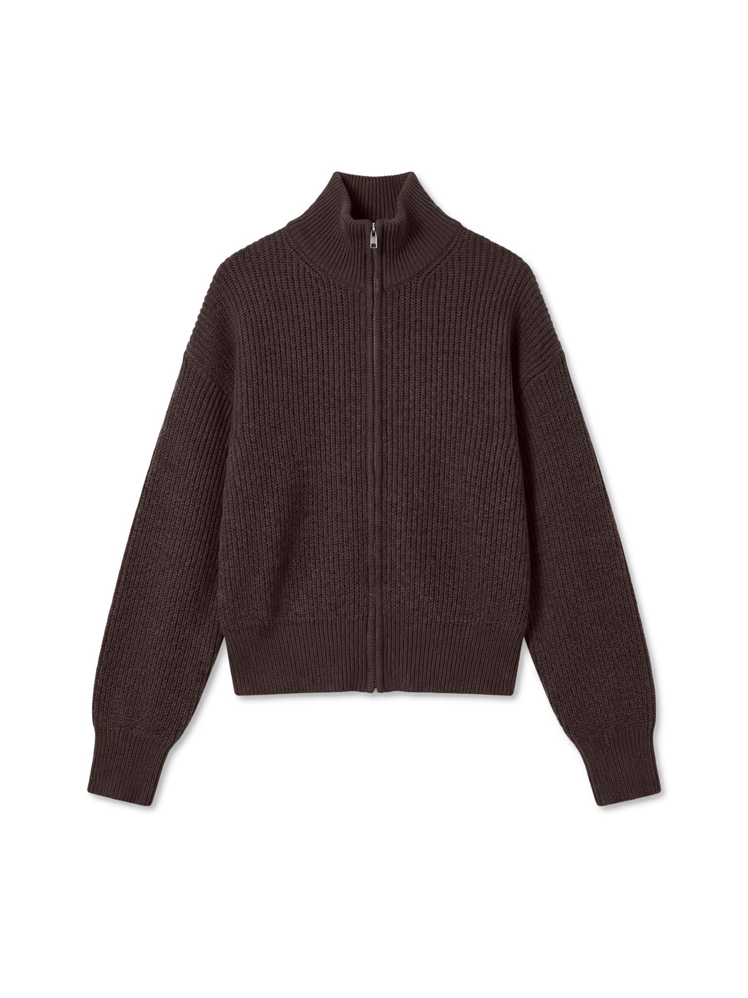 VERO MODA Knit cardigan 'VMHope' in XS in Dark brown, Item view