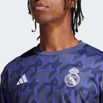 T-Shirt fonctionnel 'Real Madrid Pre-Match' ADIDAS PERFORMANCE en bleu
